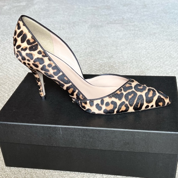 J. CREW   LEOPARD HAIR CALF   D'ORSAY PUMPS         Size: 9.5        ***NWT*** - Picture 5 of 15